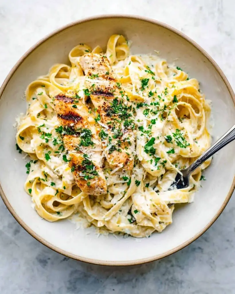 Creamy Chicken Alfredo Pasta Recipe