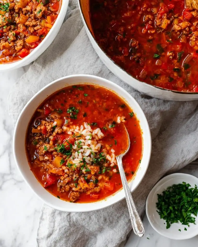 Stuffed Pepper Soup Recipe