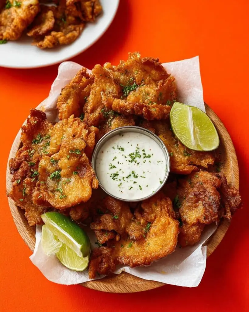 Crispy Air Fryer Oyster Mushroom “Fried Chicken” Dupe Recipe