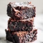 Fudgy Black Bean Brownies (No Flour!) Recipe