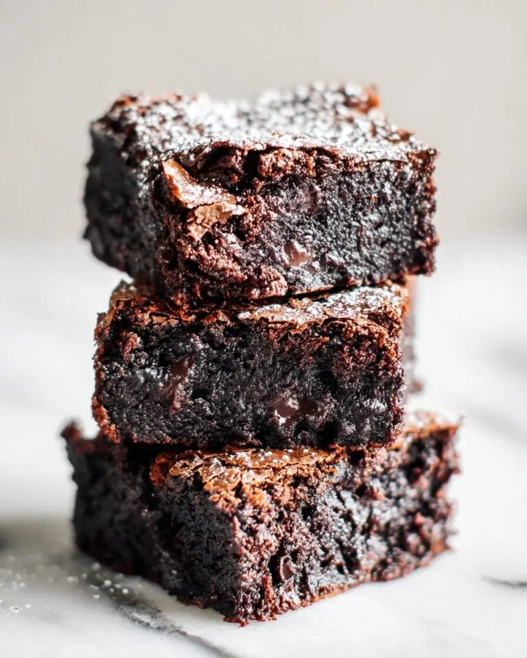 Fudgy Black Bean Brownies (No Flour!) Recipe