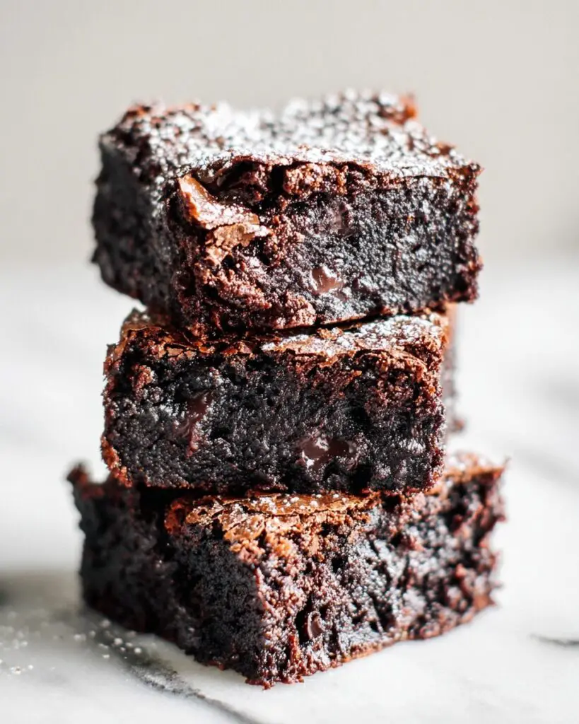 Fudgy Black Bean Brownies (No Flour!) Recipe