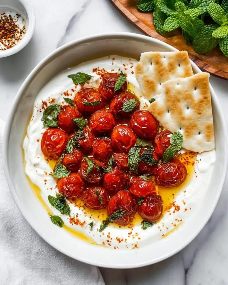 Whipped Feta Dip with Roasted Tomatoes Recipe