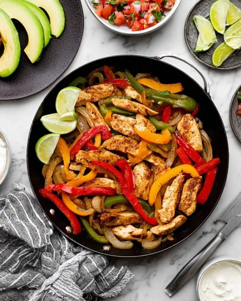 Easy and Flavorful Chicken Fajitas Recipe