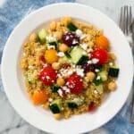 Instant Pot Greek Chickpeas and Quinoa Recipe