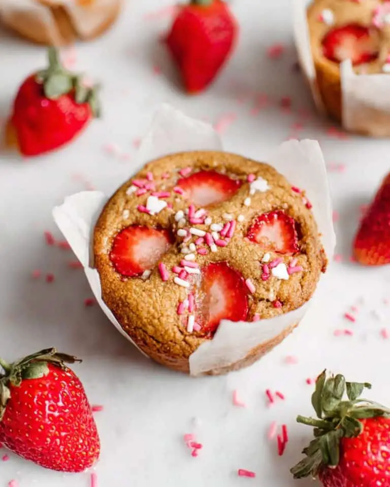 Strawberry Banana Bread Muffins Recipe