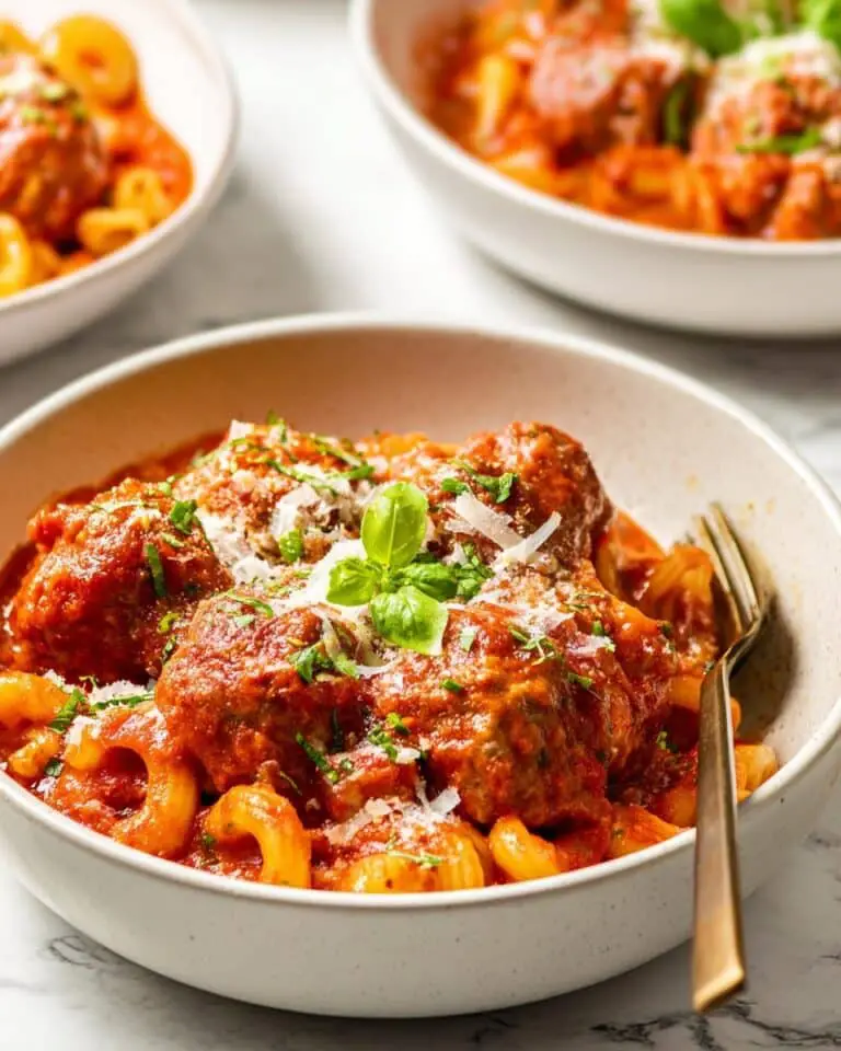 Homemade SpaghettiOs with Meatballs Recipe