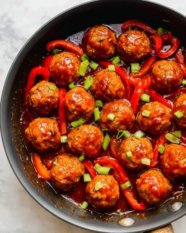 Kung Pao Cauliflower Meatballs Recipe