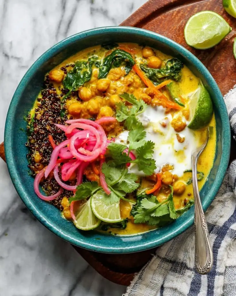 30 Minute Vegan Chickpea Curry Recipe