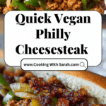 Easy Vegan Philly Cheesesteak Recipe