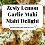 Mahi in Lemon Garlic Cream Sauce Recipe
