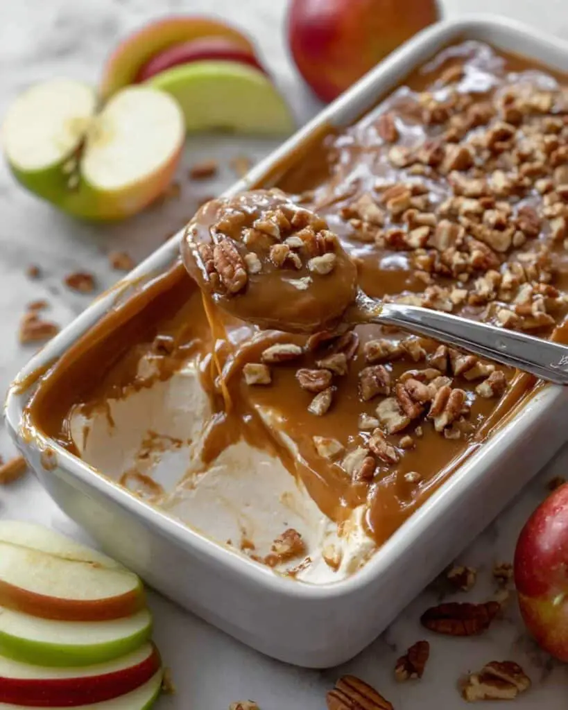 Caramel Apple Cheesecake Dip Recipe