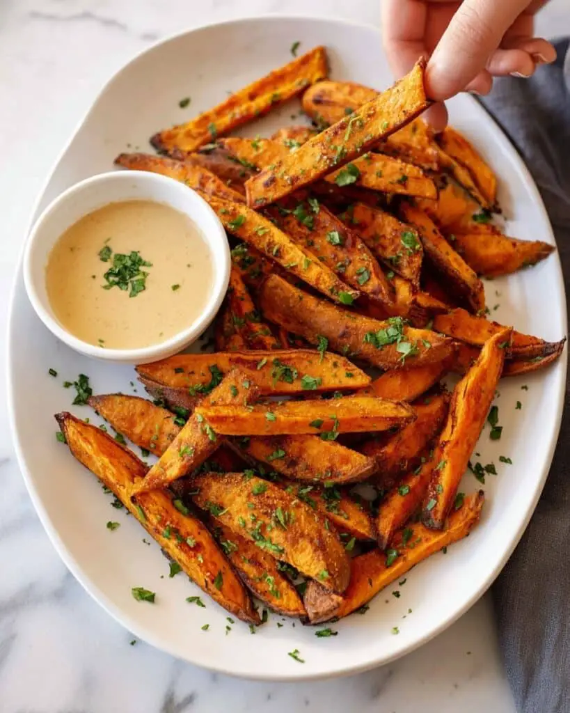 Air Fryer Sweet Potato Wedges Recipe
