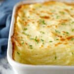 Cheesy Baked Mashed Potatoes Recipe