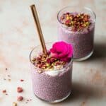 Rose Cardamom Chia Pudding Recipe
