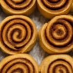 Pumpkin Cinnamon Rolls with Maple Cream Cheese Frosting Recipe