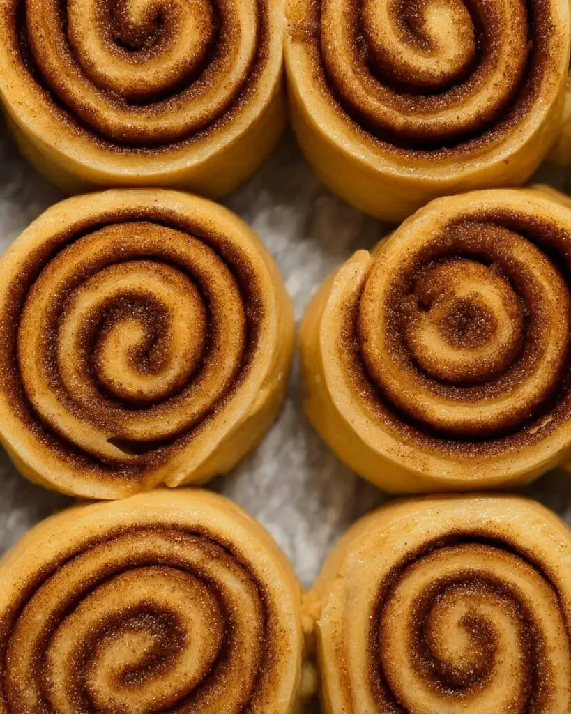 Pumpkin Cinnamon Rolls with Maple Cream Cheese Frosting Recipe