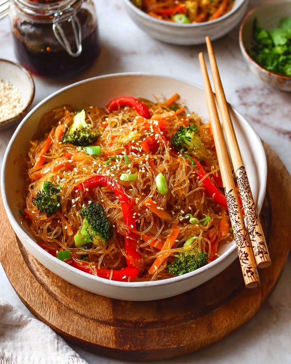 Vermicelli Noodles Stir-Fry Recipe