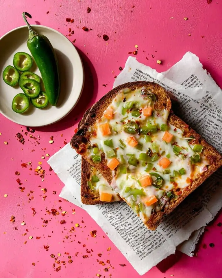 The BEST Chilli Cheese Toast Recipe